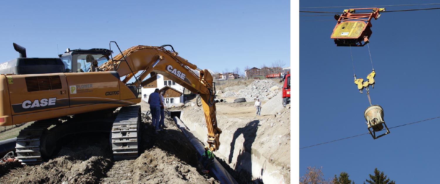 Verlegung Druckrohrleitung E-Werk-Mühlbach-13