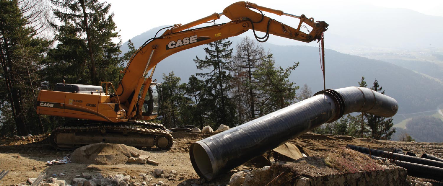 Verlegung Druckrohrleitung E-Werk-Mühlbach-14