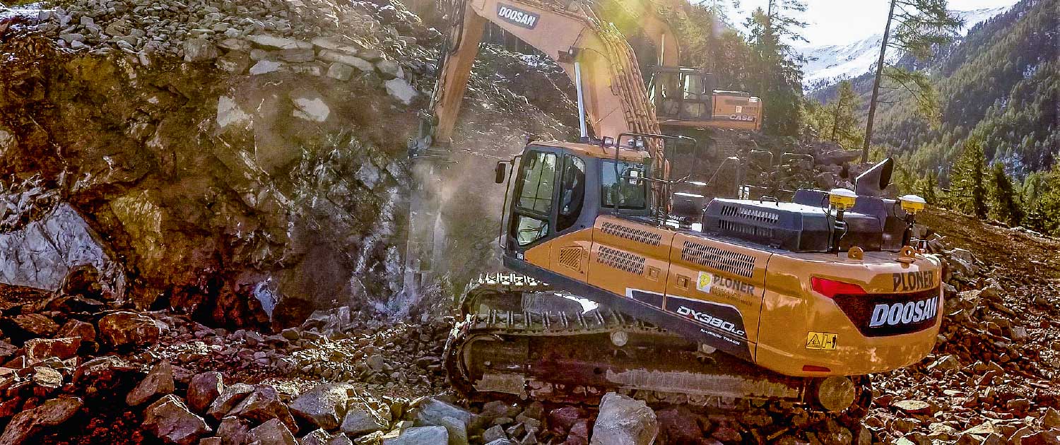 Sprengarbeiten-Versell- Gsies