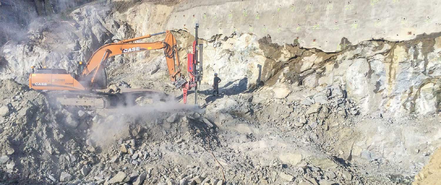 Sprengarbeiten Südtirol Pustertal